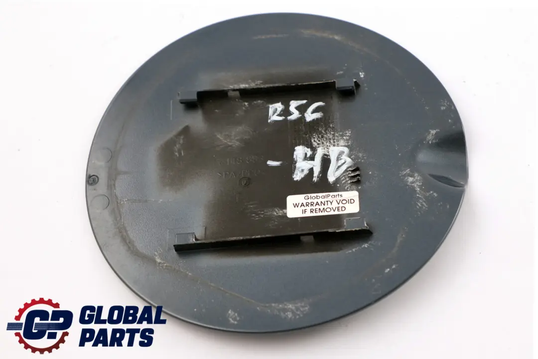 BMW Mini Cooper 1 R55 R56 LCI Filler In Flap Fuel Cap Cover Horizon Blue - SKU 7148883-HB - Part number 7148883