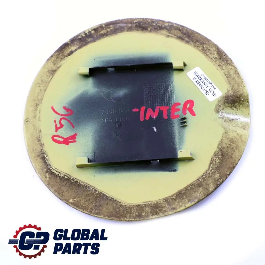 Filler In Flap Fuel Cap Cover Interchange Yellow A95 to BMW Mini Cooper R55 R56 with Part number 7148883 BMW Mini Cooper R55 R56 Filler In Flap Fuel Cap Cover Interchange Yellow A95 - SKU 7148883-INT - Part number 7148883