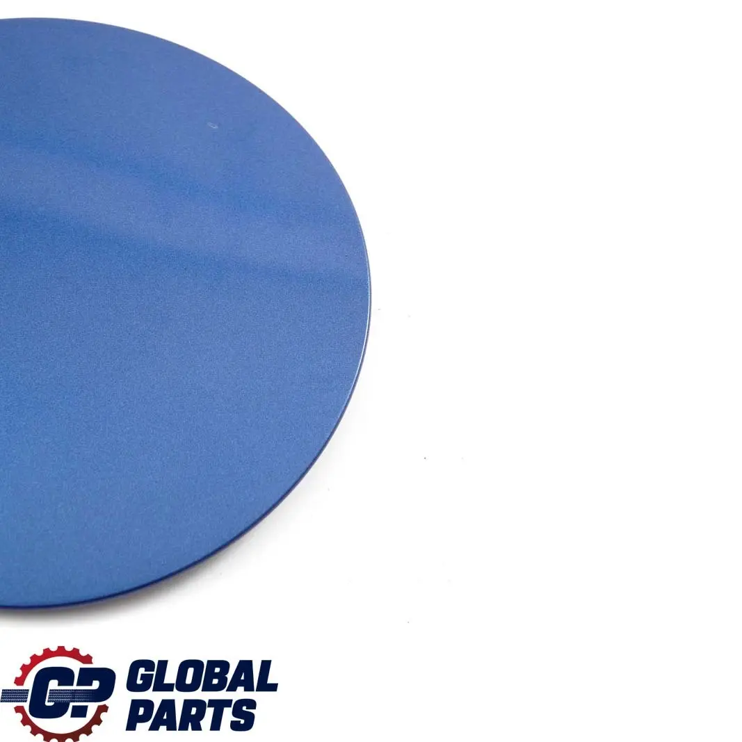 Filler In Flap Fuel Cap Cover Lightning Blue to Mini Cooper R55 R56 LCI with Part number 7148883 Mini Cooper R55 R56 LCI Filler In Flap Fuel Cap Cover Lightning Blue - SKU 7148883-LB - Part number 7148883