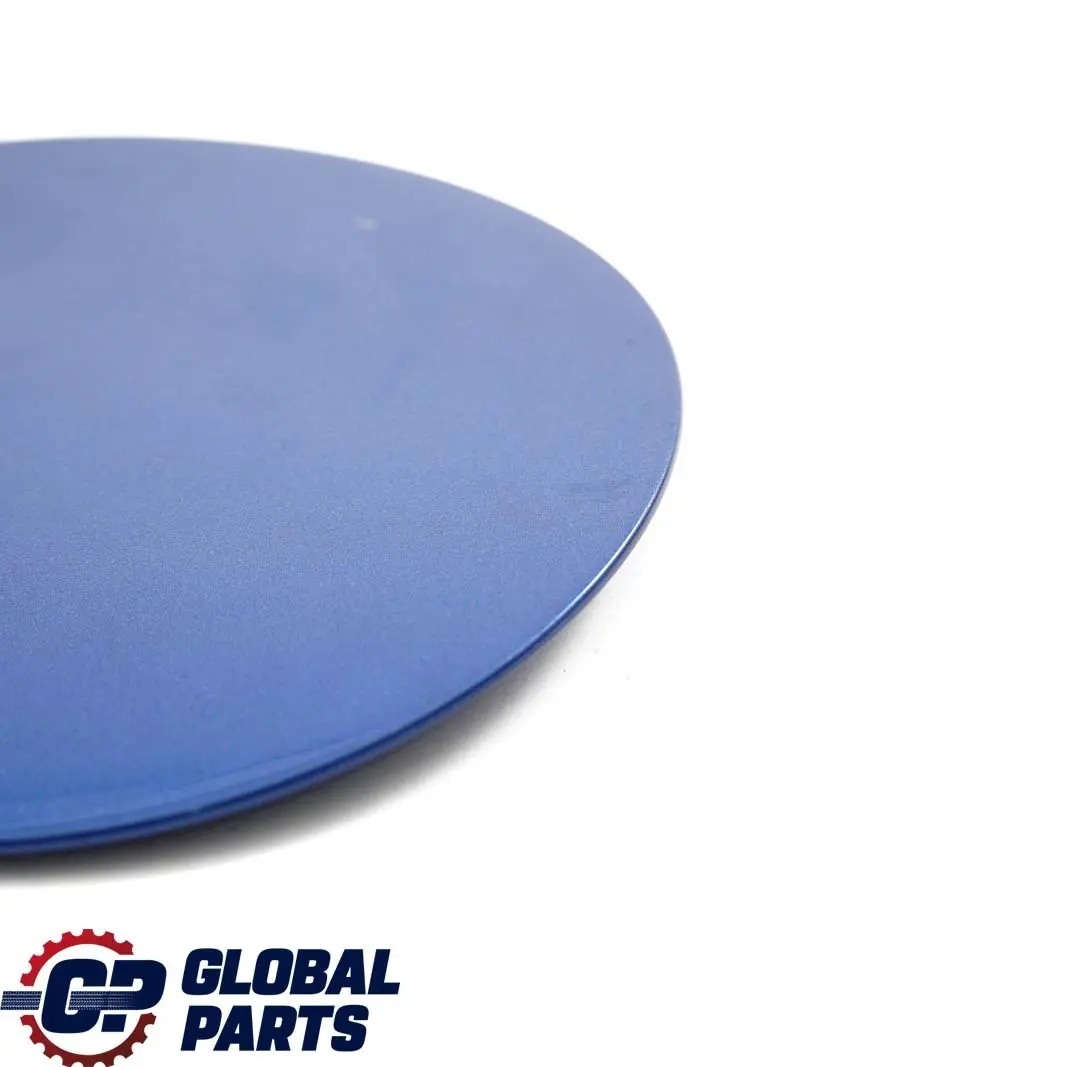 Mini Cooper R55 R56 LCI Filler In Flap Fuel Cap Cover Lightning Blue - SKU 7148883-LB - Part number 7148883