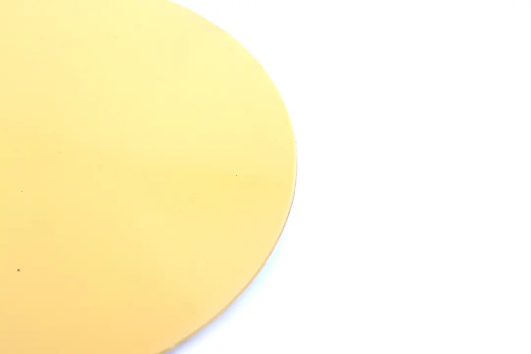 Filler In Flap Fuel Cap Cover Mellow Yellow to Mini Cooper R55 R56 LCI with Part number 7148883 Mini Cooper R55 R56 LCI Filler In Flap Fuel Cap Cover Mellow Yellow - SKU 7148883-MY - Part number 7148883