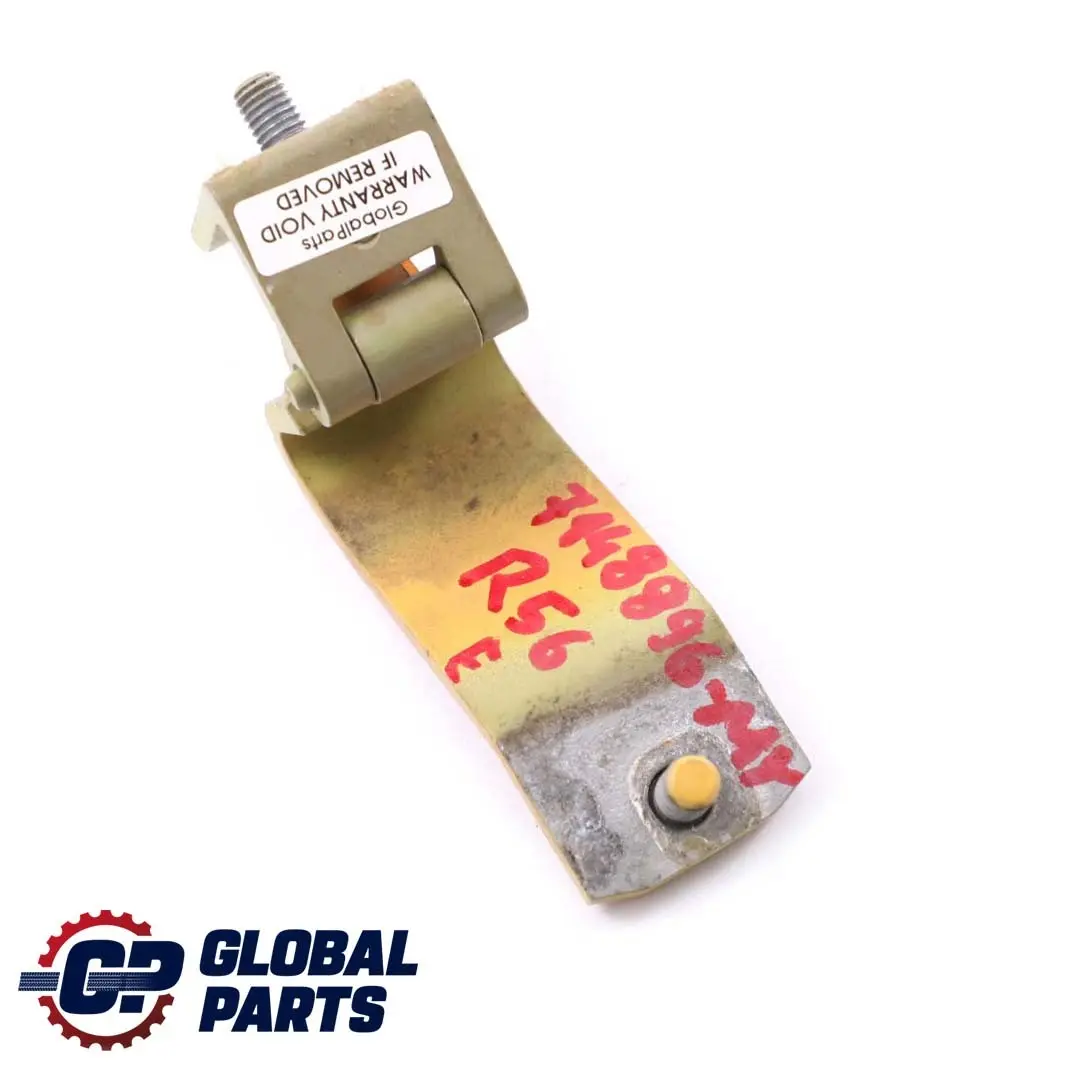 Left Boot Trunk Lid Hinge Mellow Yellow A58 N/S to BMW Mini Cooper R56 with Part number 7148896 BMW Mini Cooper R56 Left Boot Trunk Lid Hinge Mellow Yellow A58 N/S - SKU 7148896-MY - Part number 7148896