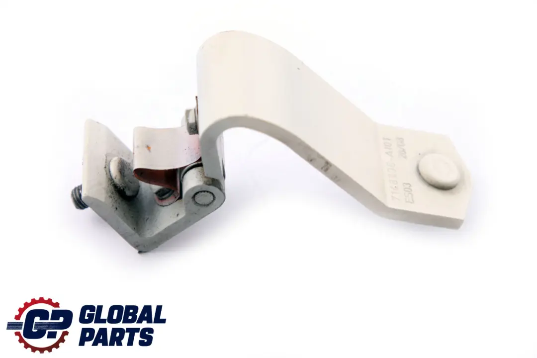 Cardine Portellone SX Pepe Bianco 7148896 per Mini Cooper R56 con numero di parte 2754281 Mini Cooper R56 Cardine Portellone SX Pepe Bianco 7148896 - SKU 7148896-PW - Numero di parte 2754281