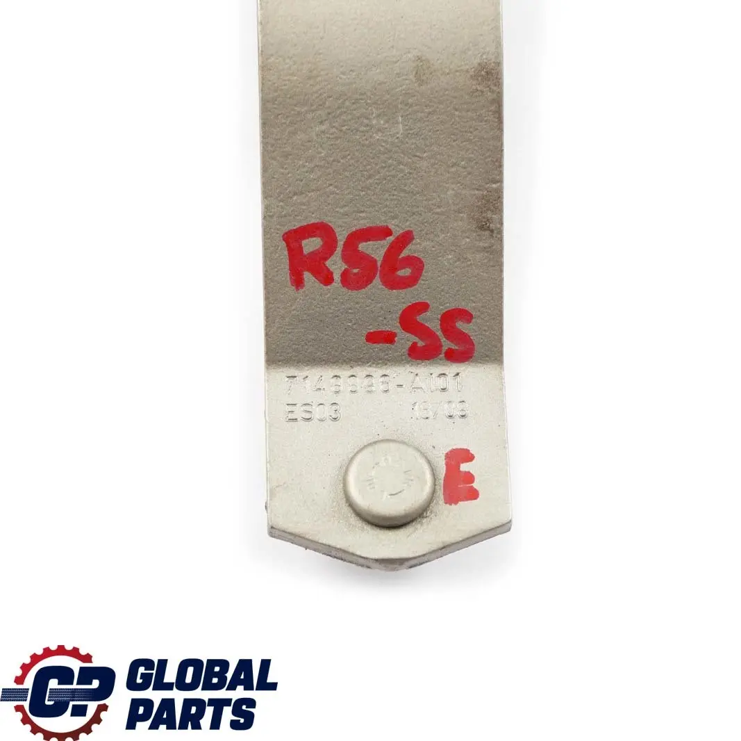 Charniere Hayon a Gauche Mousseux Argent pour Mini Cooper R56 à propos du numéro de pièce 7148896 Mini Cooper R56 Charniere Hayon a Gauche Mousseux Argent - SKU 7148896-SS - Numéro de pièce 7148896