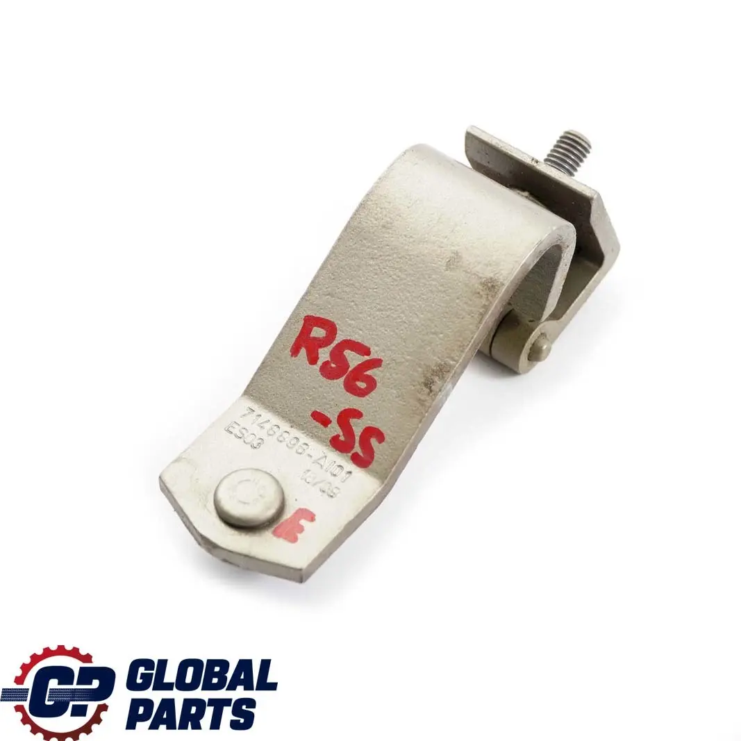 Bisagra izquierda De La tapa del maletero Sparkling Silver A60 para Mini R56 con número de pieza 7148896 Mini R56 Bisagra izquierda De La tapa del maletero Sparkling Silver A60 - SKU 7148896-SS - Número de pieza 7148896