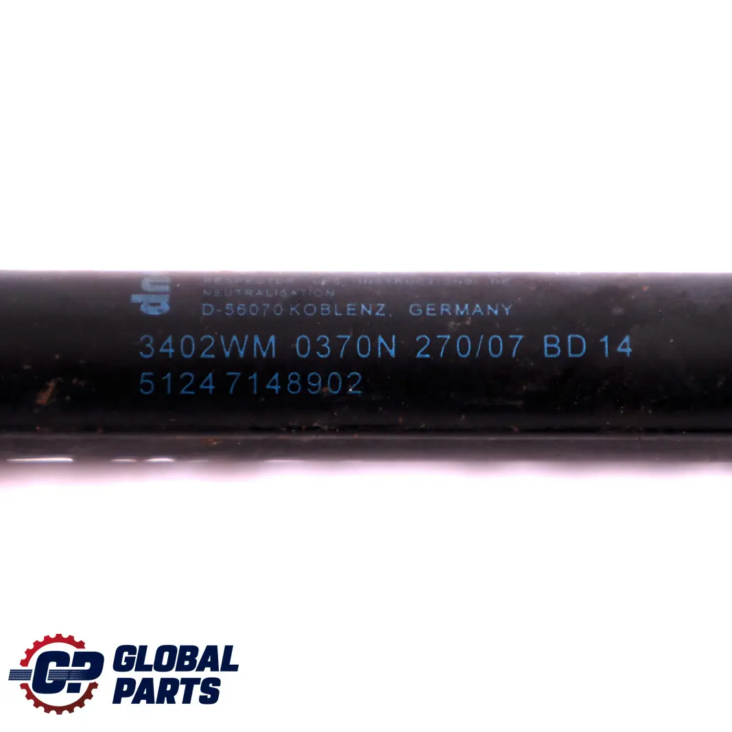 R56N Trunk Lid Tailgate Gas Pressurized Spring to Mini Cooper One R56 with Part number 7148902 Mini Cooper One R56 R56N Trunk Lid Tailgate Gas Pressurized Spring - SKU 7148902-1 - Part number 7148902