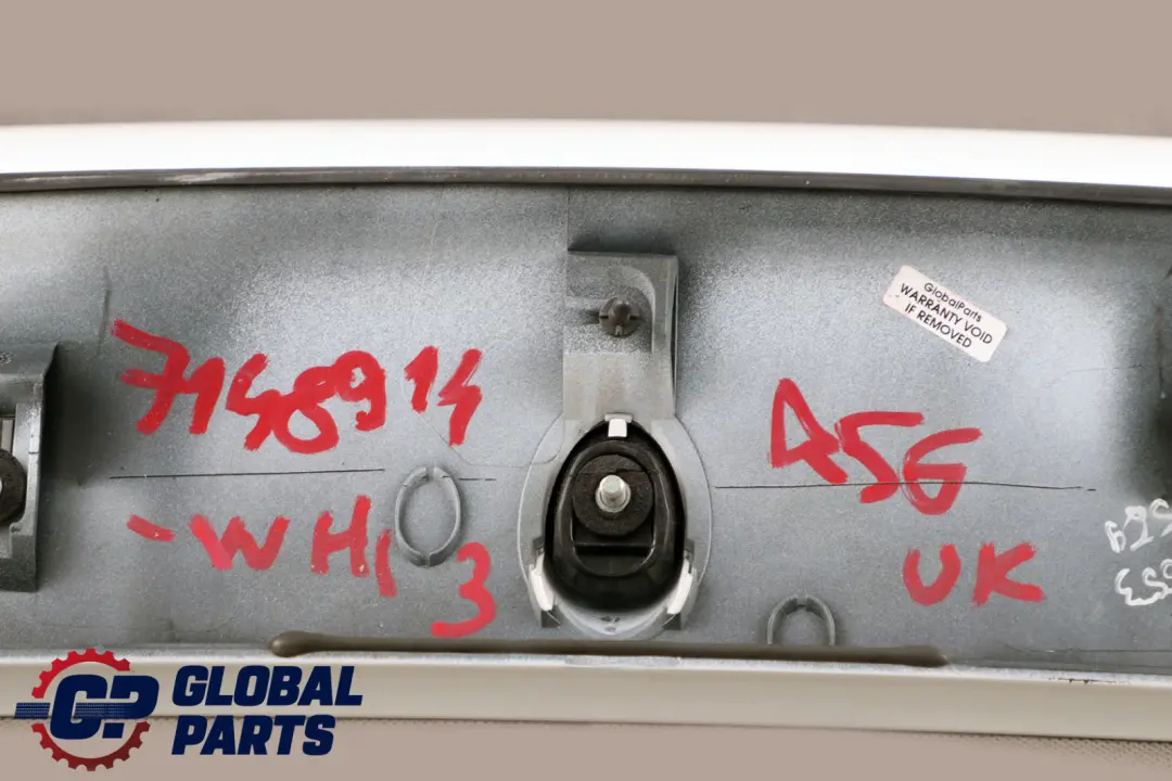 Spoiler Trim Panel White 0420491 to BMW MINI Cooper S R56 3 Rear with Part number 7148914 BMW MINI Cooper S R56 3 Rear Spoiler Trim Panel White 0420491 - SKU 7148914-WHI3 - Part number 7148914