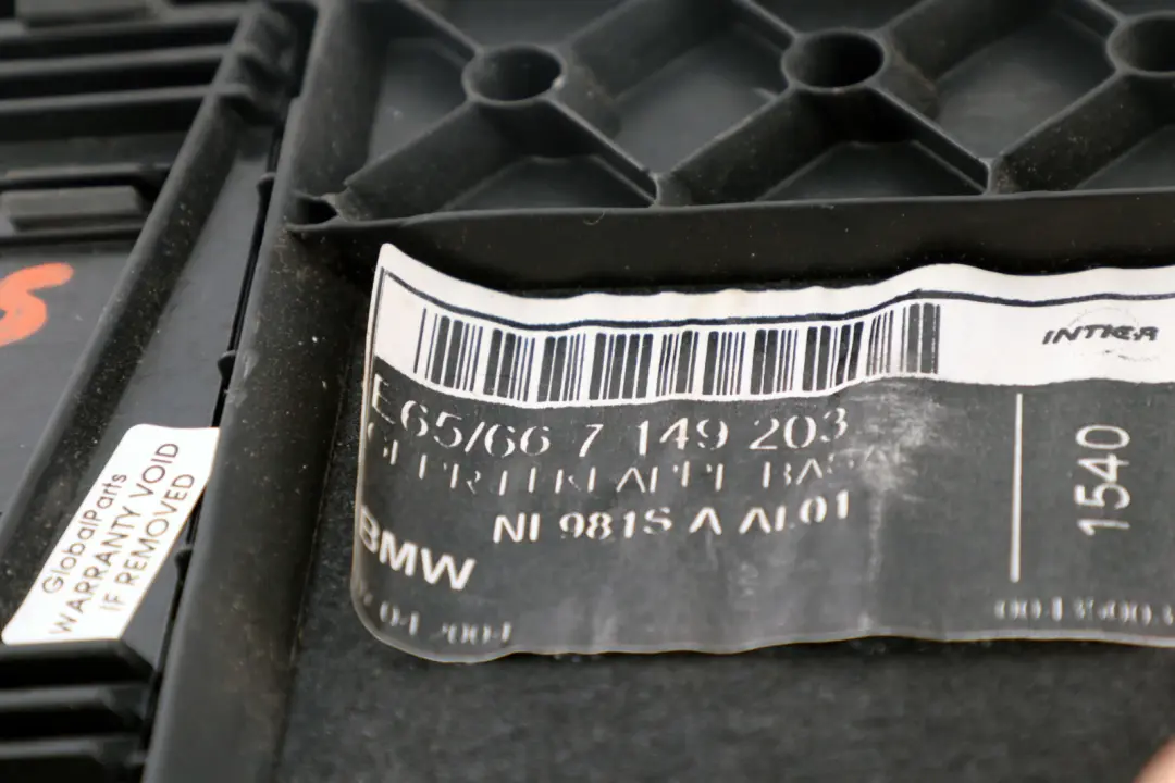 BMW E65 E66 E67 Klapka Obudowa Boczek Bagażnika - SKU 7149203 - Numer Części 7149203