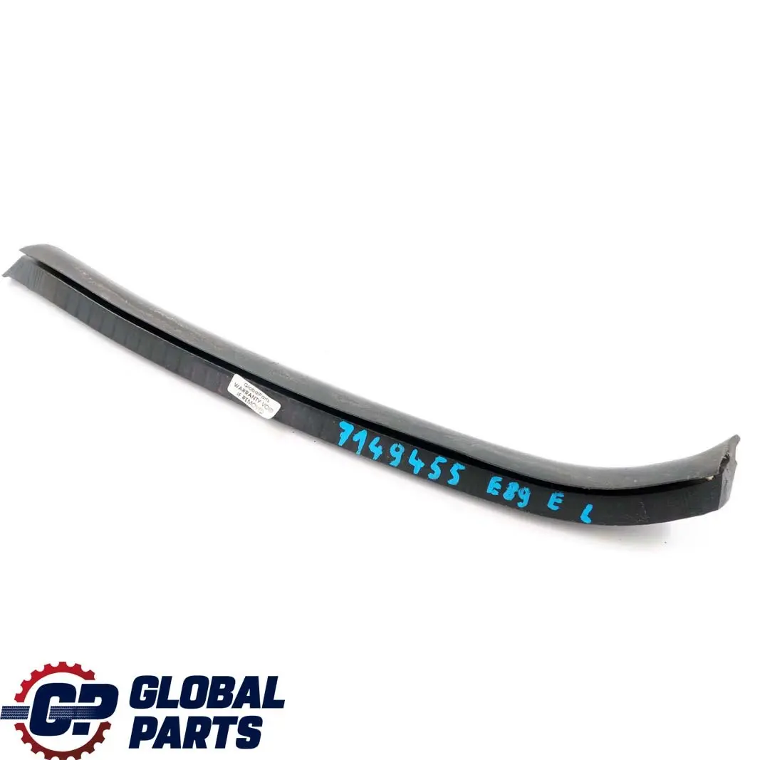 Folding Top Roof Rear Shell Left N/S Seal Gasket Strip to BMW Z4 E89 with Part number 7149455 BMW Z4 E89 Folding Top Roof Rear Shell Left N/S Seal Gasket Strip - SKU 7149455 - Part number 7149455