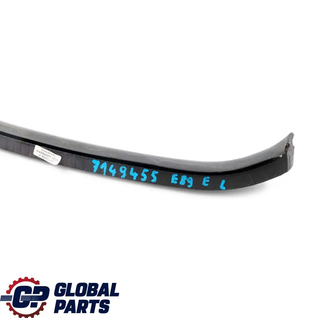 BMW Z4 E89 Folding Top Roof Rear Shell Left N/S Seal Gasket Strip - SKU 7149455 - Part number 7149455