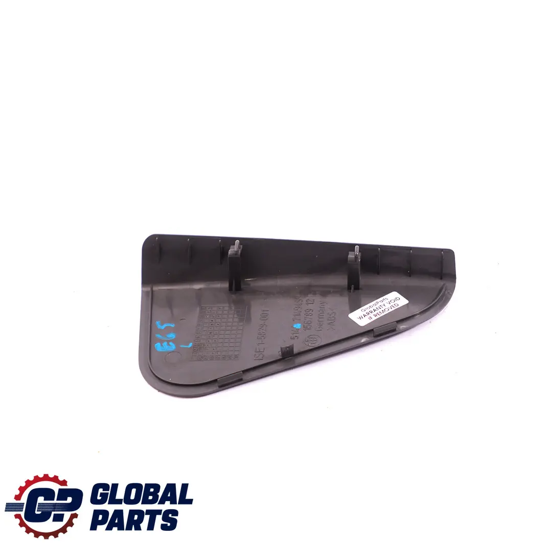 Revetement elairage Arriere Gauche Gris Basalte pour BMW 7 E65 E66 à propos du numéro de pièce 7149495 BMW 7 E65 E66 Revetement elairage Arriere Gauche Gris Basalte - SKU 7149495 - Numéro de pièce 7149495