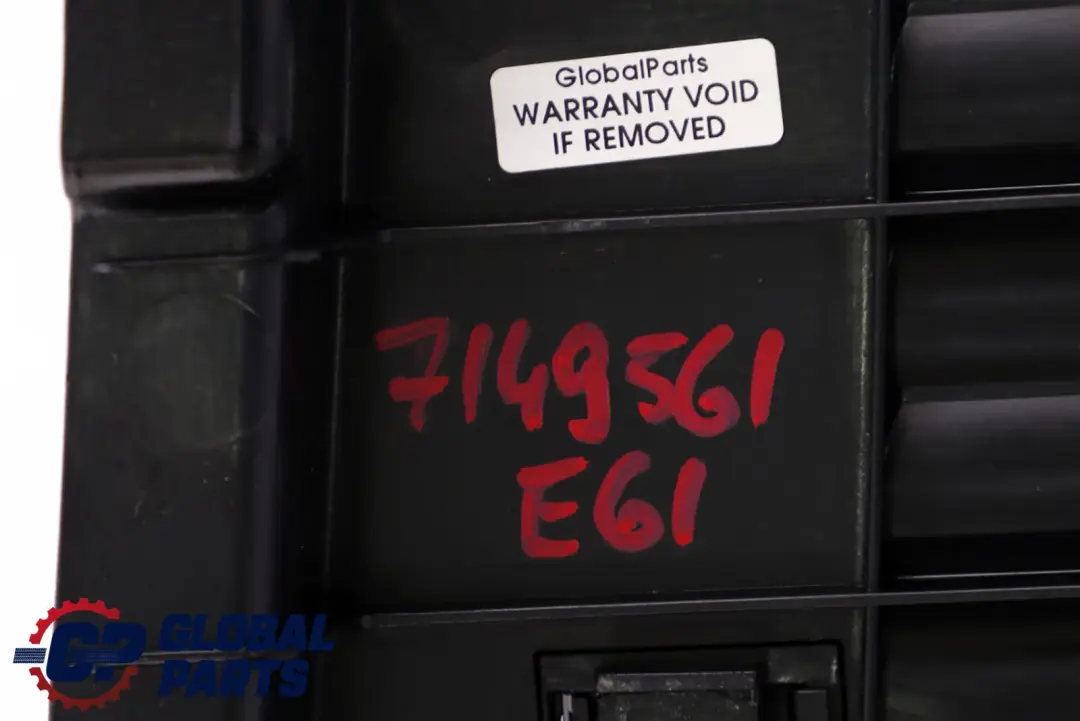 Boot Trunk Lid Loading Sill Cover Black to BMW 5 Series E61 Touring with Part number 7050366 BMW 5 Series E61 Touring Boot Trunk Lid Loading Sill Cover Black - SKU 7149561 - Part number 7050366