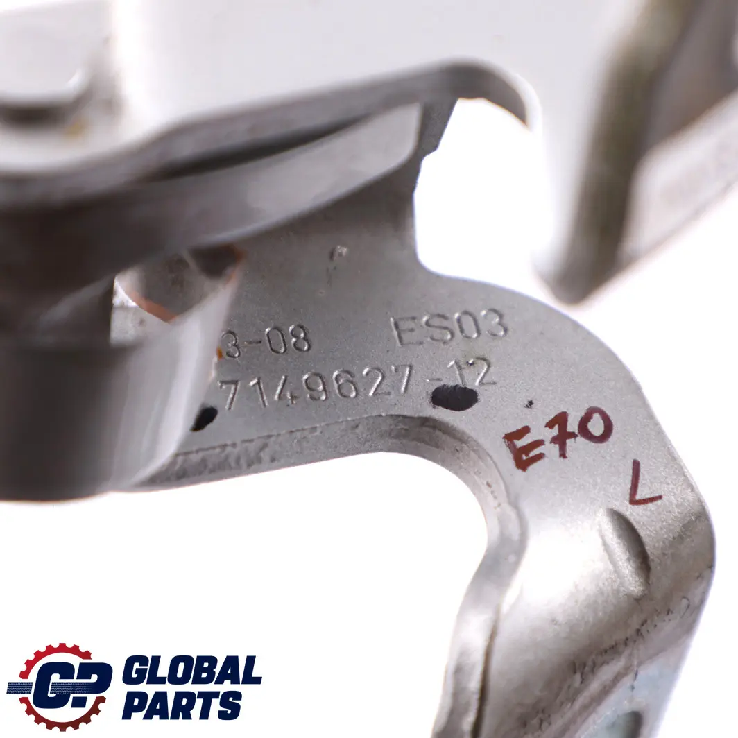 Kofferraumdeckel Heckklappe Scharnier oben links Titansilber Silber für BMW X5 E70 mit Teilenummer 7149627 BMW X5 E70 Kofferraumdeckel Heckklappe Scharnier oben links Titansilber Silber - SKU 7149627-TS - Teilenummer 7149627