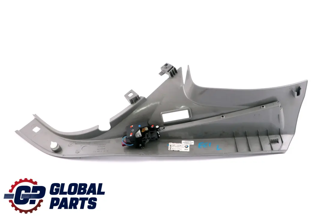 BMW 5 Series E61 E61N LCI Trim Panel Column Cover Rear Left N/S Grey - SKU 7149899 - Part number 7149899
