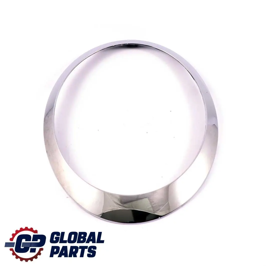 Anello Trim Faro Destro Cromato per Mini One Cooper R56 R55 R57 LCI con numero di parte 7149906 Mini One Cooper R56 R55 R57 LCI Anello Trim Faro Destro Cromato - SKU 7149906 - Numero di parte 7149906