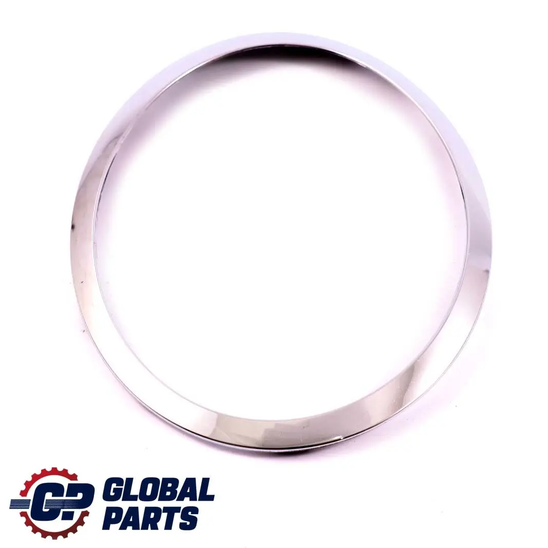 Anello Trim Faro Destro Cromato per Mini One Cooper R56 R55 R57 LCI con numero di parte 7149906 Mini One Cooper R56 R55 R57 LCI Anello Trim Faro Destro Cromato - SKU 7149906 - Numero di parte 7149906