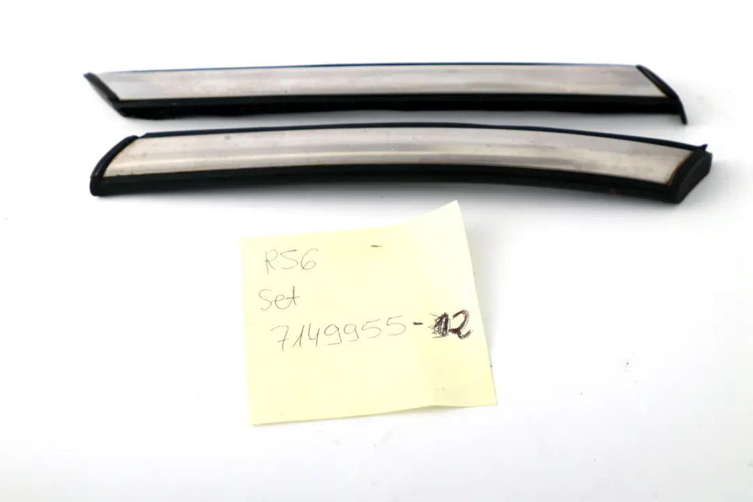 Satz Vordere Seiten Verkleidung Chrom für Mini Cooper R55 R56 R57 mit Teilenummer 7149955 Mini Cooper R55 R56 R57 Satz Vordere Seiten Verkleidung Chrom - SKU 7149955-2 - Teilenummer 7149955