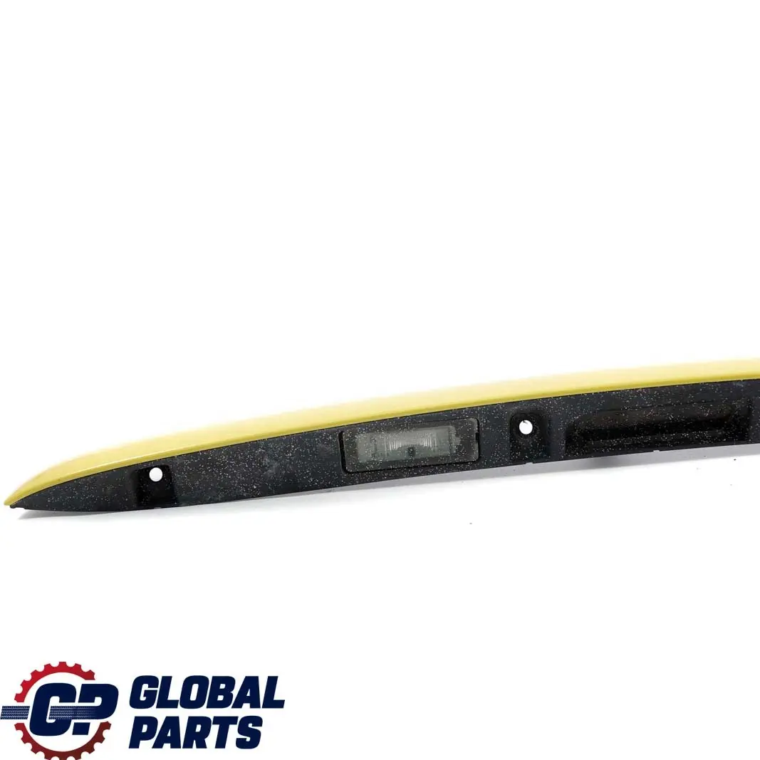 Griffleiste Heckklappe Abdeckung Interchange Yellow für Mini Cooper R55 R56 mit Teilenummer 7151140 Mini Cooper R55 R56 Griffleiste Heckklappe Abdeckung Interchange Yellow - SKU 7151140-INTER - Teilenummer 7151140