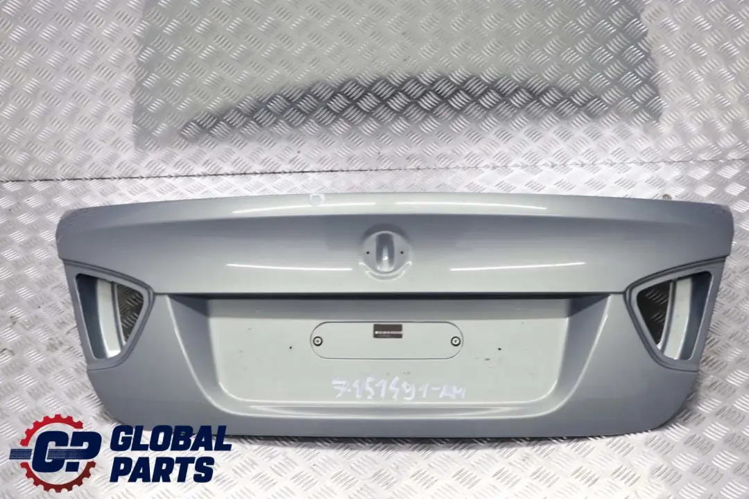 Trunk Lid Tailgate Boot Lid Arktis Metallic - A34 to BMW 3 Series E90 Saloon with Part number 41627151491 BMW 3 Series E90 Saloon Trunk Lid Tailgate Boot Lid Arktis Metallic - A34 - SKU 7151491-AM - Part number 41627151491