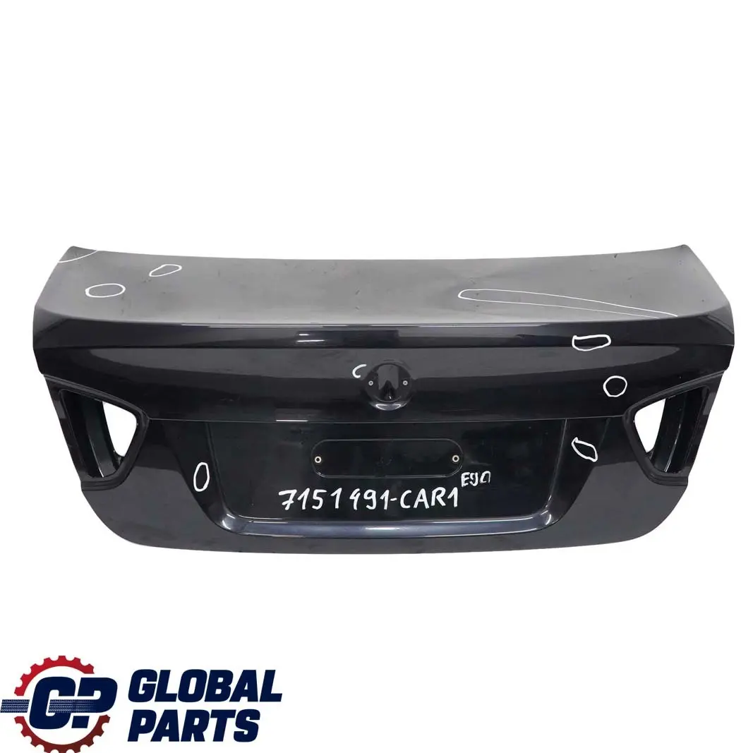 BMW 3 SERIES E90 Saloon Trunk Lid Tailgate Boot Lid Carbonschwarz Carbon Black - SKU 7151491-CAR1 - Part number 7151491