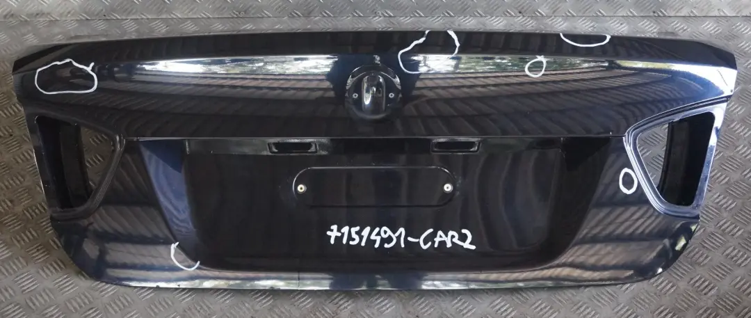 BMW E90 Klapa tylna bagażnika carbonschwarz 416 - SKU 7151491-CAR2 - Numer Części 7151491