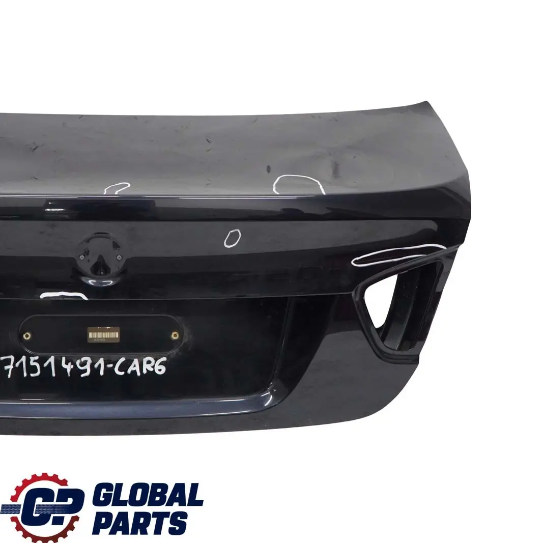 Trunk Lid Tailgate Boot Carbonschwarz Carbon Black - 416 to BMW 3 E90 6 Saloon with Part number 7151491 BMW 3 E90 6 Saloon Trunk Lid Tailgate Boot Carbonschwarz Carbon Black - 416 - SKU 7151491-CAR6 - Part number 7151491