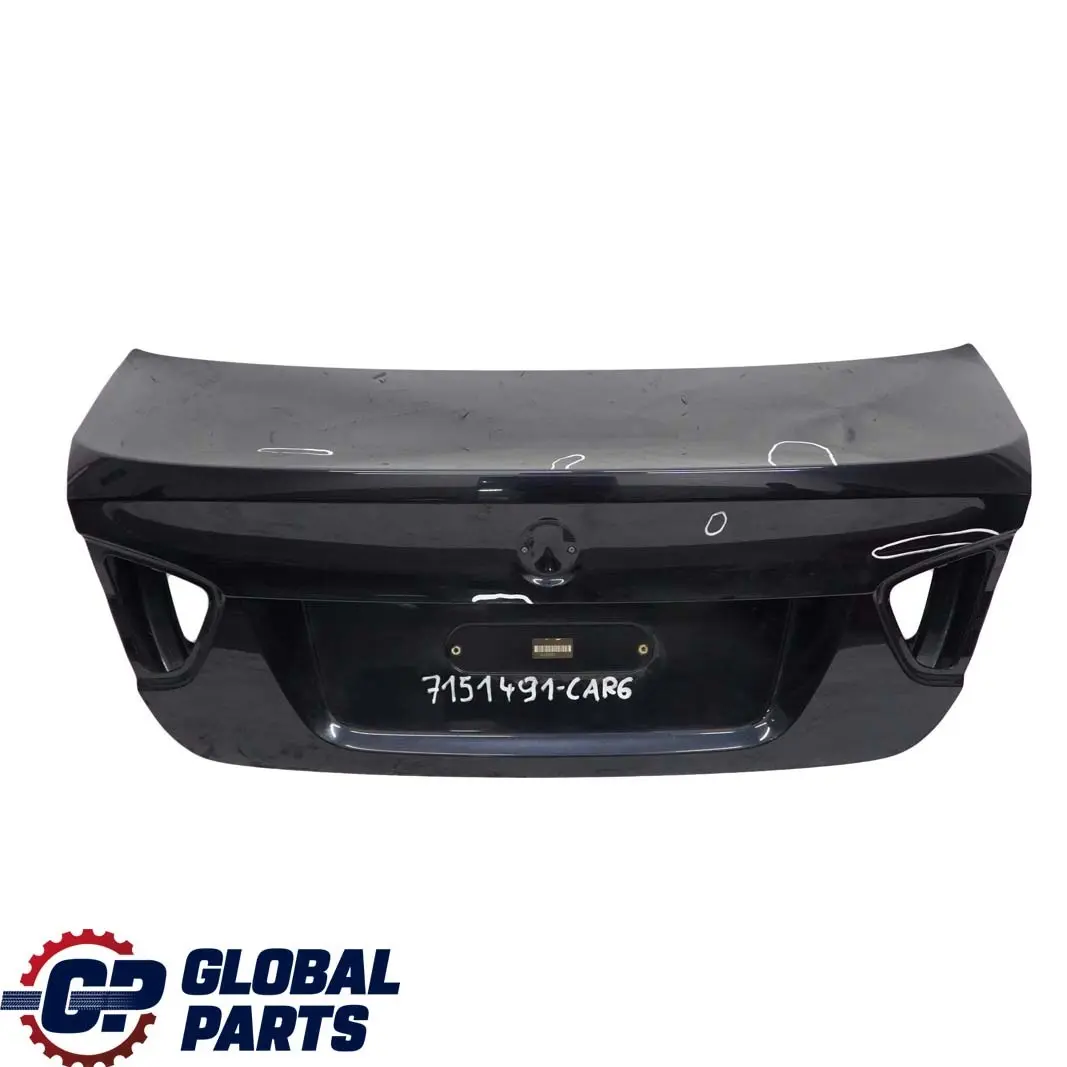 Trunk Lid Tailgate Boot Carbonschwarz Carbon Black - 416 to BMW 3 E90 6 Saloon with Part number 7151491 BMW 3 E90 6 Saloon Trunk Lid Tailgate Boot Carbonschwarz Carbon Black - 416 - SKU 7151491-CAR6 - Part number 7151491