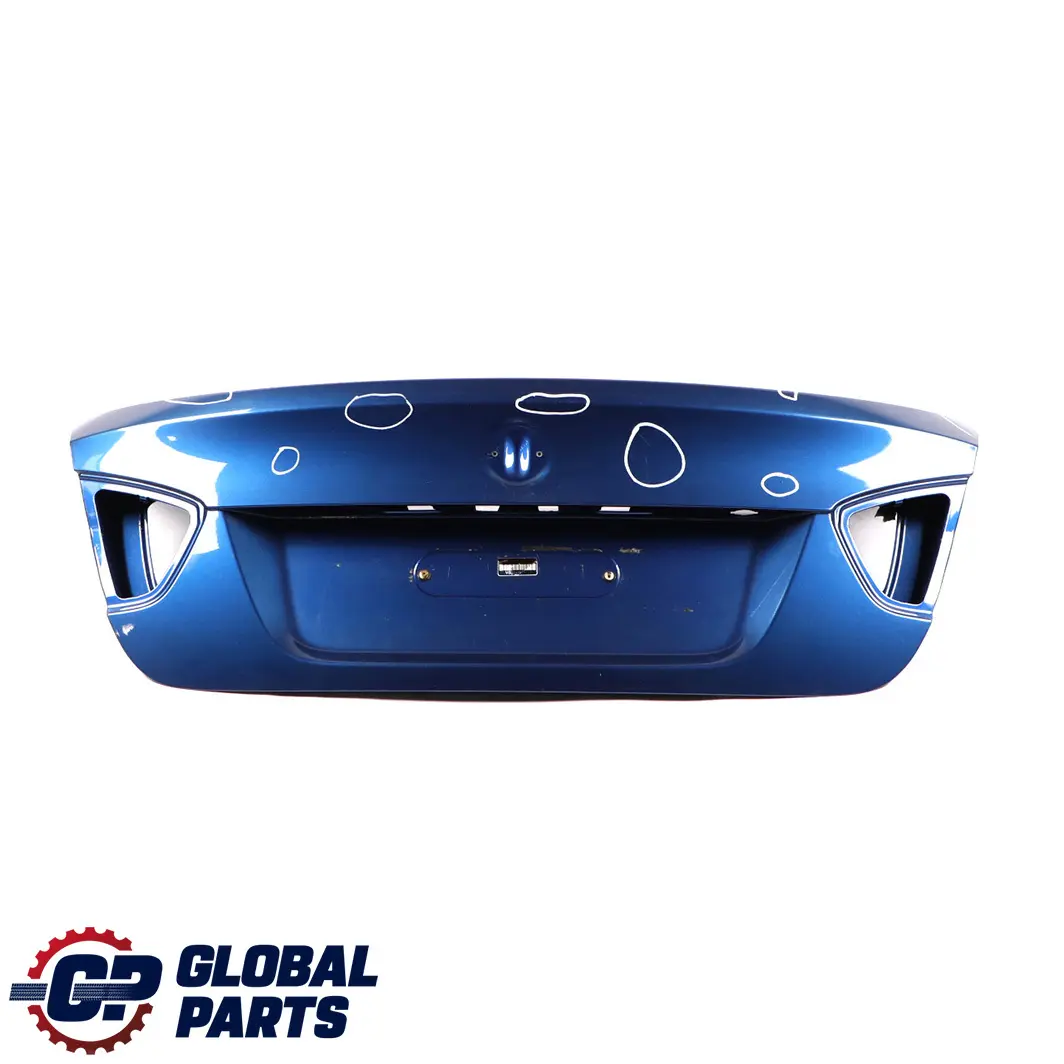 Trunk Lid Tailgate Boot Lid Montegoblau Montego Blue Metallic - A51 to BMW 3 E90 1 with Part number 7151491 BMW 3 E90 1 Trunk Lid Tailgate Boot Lid Montegoblau Montego Blue Metallic - A51 - SKU 7151491-MTB1 - Part number 7151491