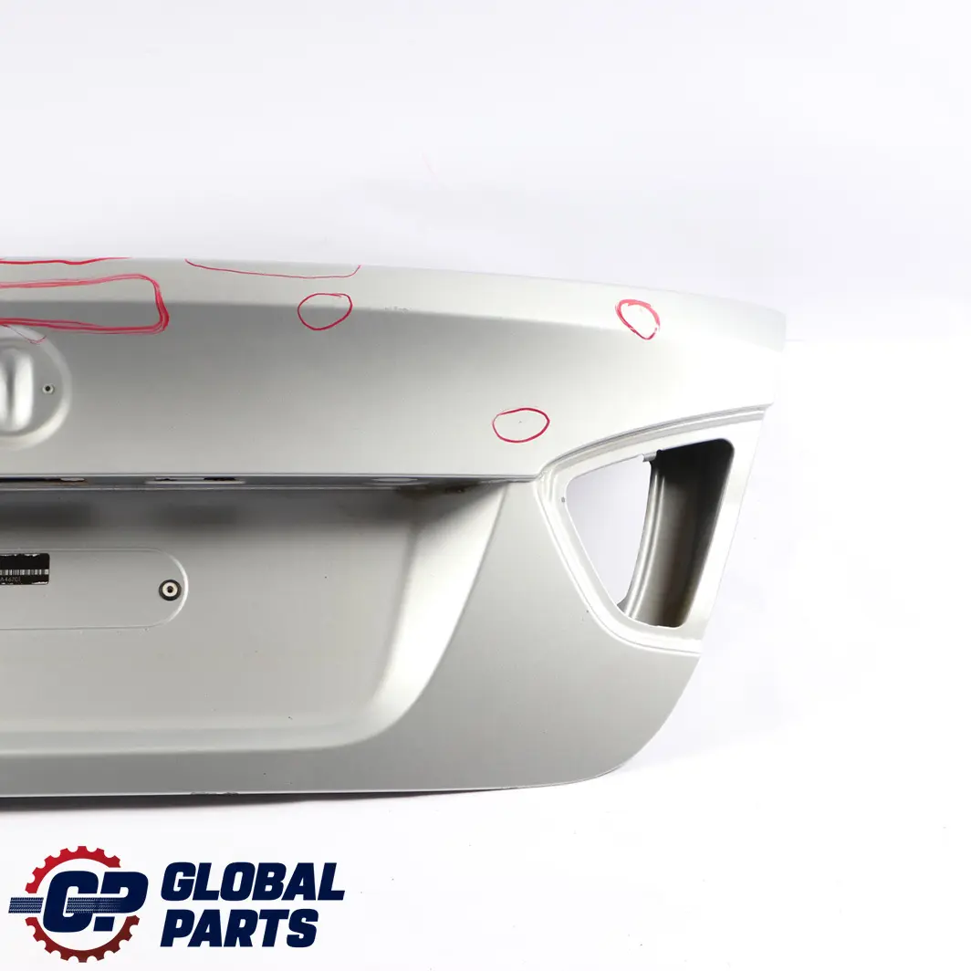 Trunk Lid Tailgate Boot Lid Titansilber Silver Metallic - 354 to BMW 3 Series E90 with Part number 7151491 BMW 3 Series E90 Trunk Lid Tailgate Boot Lid Titansilber Silver Metallic - 354 - SKU 7151491-TS - Part number 7151491