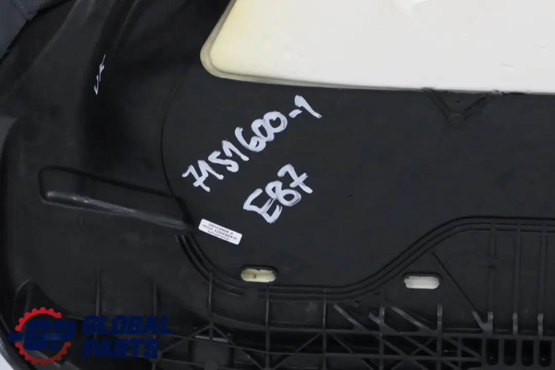 BMW 1 Reihe E87 Sitzbezug-Couchbank Stoff Alaskagrau Grau Grey hinten - SKU 7151600-1 - Teilenummer 7151600