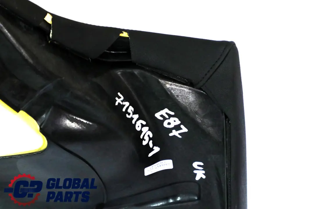 BMW E87 Rear Seat Couch Bench Sofa Cloth Motion Imitation Leather Graphite - SKU 7151615-1 - Part number 7151615