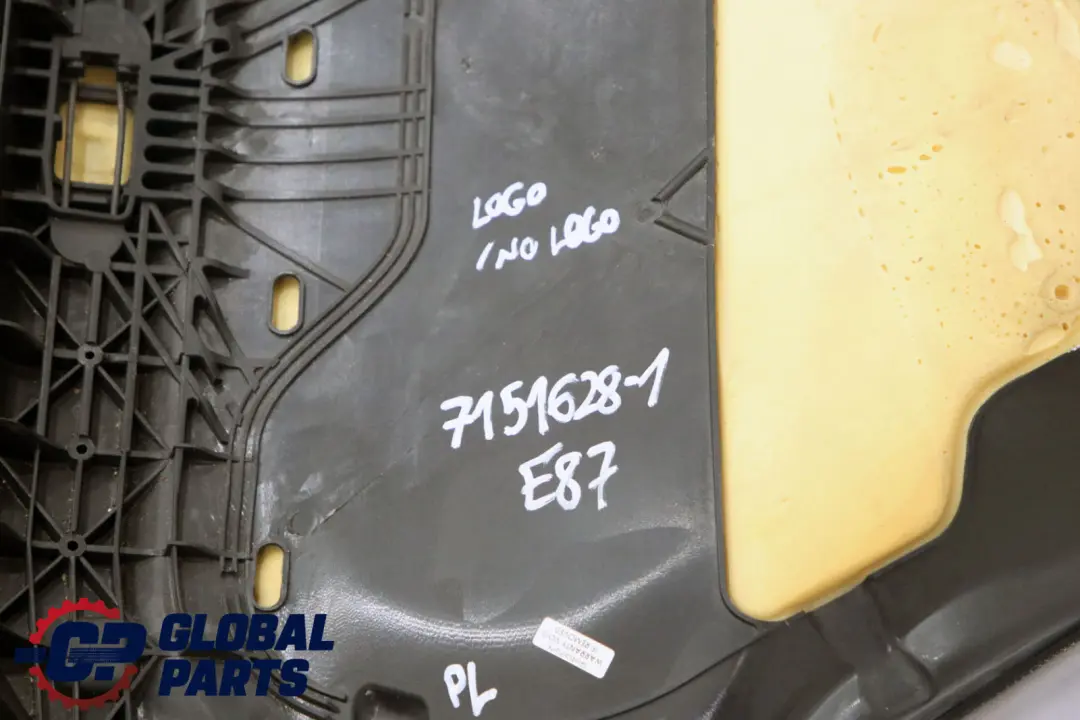 BMW E87 Riferimento Sedile Posteriore Pelle Alaskagrau Grigio - SKU 7151628-1 - Numero di parte 7151628