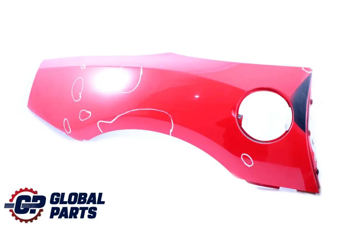 Right O/S Side Panel Wing Fender Hellrot Red - 314 to BMW Z4 Series E85 Rear with Part number 7151640 BMW Z4 Series E85 Rear Right O/S Side Panel Wing Fender Hellrot Red - 314 - SKU 7151640-HELL - Part number 7151640