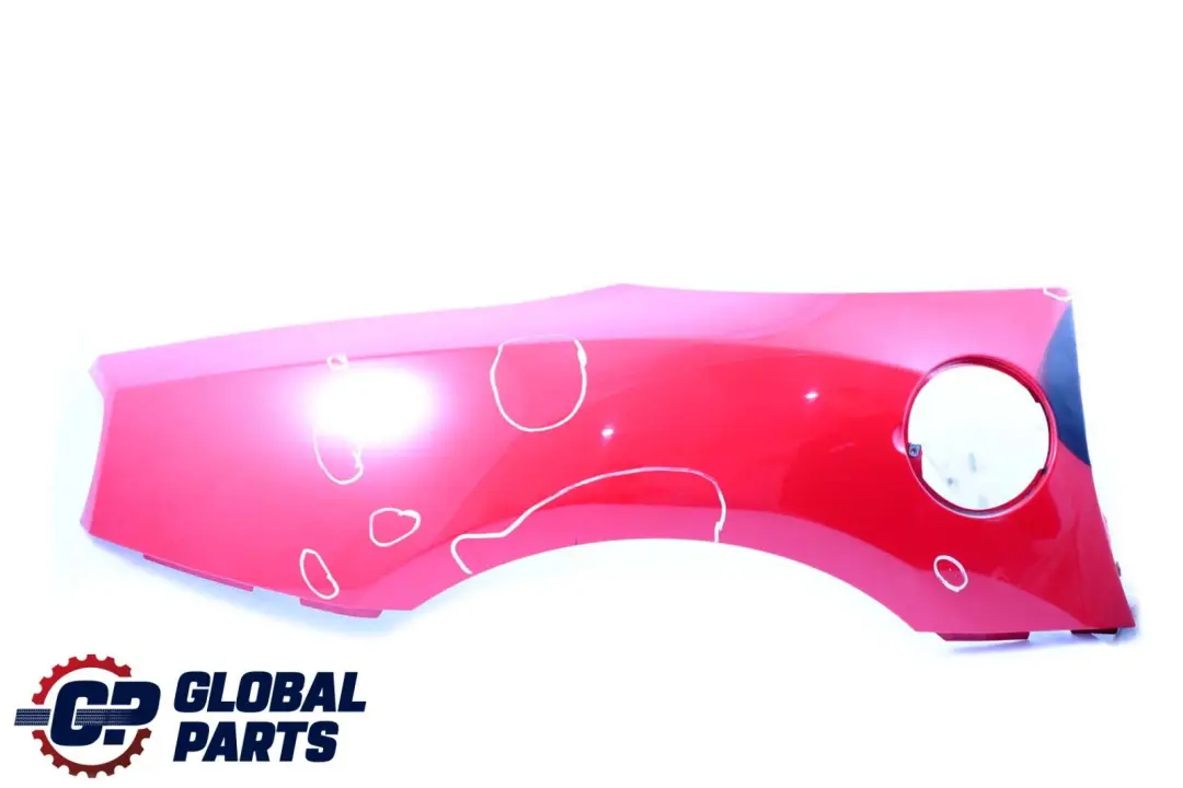 Right O/S Side Panel Wing Fender Hellrot Red - 314 to BMW Z4 Series E85 Rear with Part number 7151640 BMW Z4 Series E85 Rear Right O/S Side Panel Wing Fender Hellrot Red - 314 - SKU 7151640-HELL - Part number 7151640