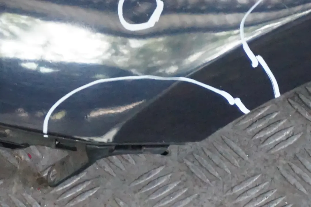 BMW Z4 Reihe E85 Kotflügel hinten rechts Seitenteil Monacoblau Blau A35 - SKU 7151640-MB - Teilenummer 7151640