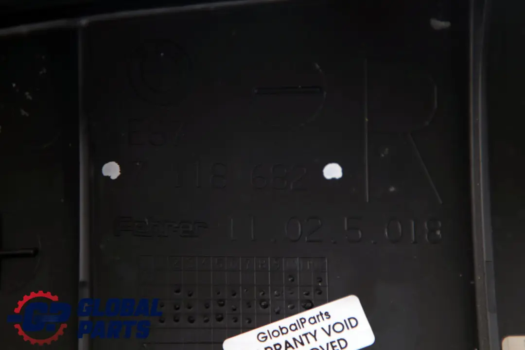 BMW E87 Tylna osłona boczna prawy narożnik - SKU 7151674 - Numer Części 7151674