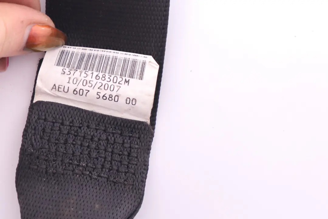 Ceinture Supérieure Arrière Gauche Noir pour BMW E93 LCI à propos du numéro de pièce 7151683 BMW E93 LCI Ceinture Supérieure Arrière Gauche Noir - SKU 7151683 - Numéro de pièce 7151683