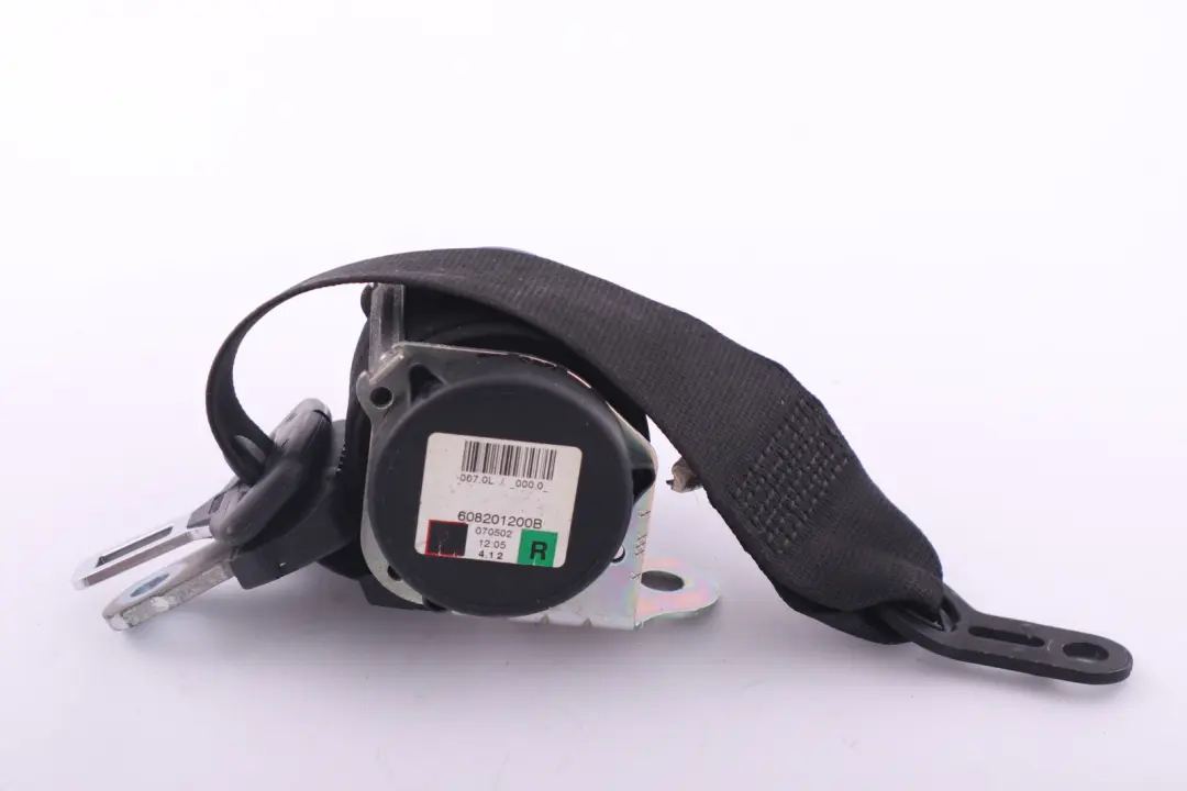 BMW E93 Oberer Sicherheitsgurt Hinten Rechts Schwarz - SKU 7151684 - Teilenummer 7151684