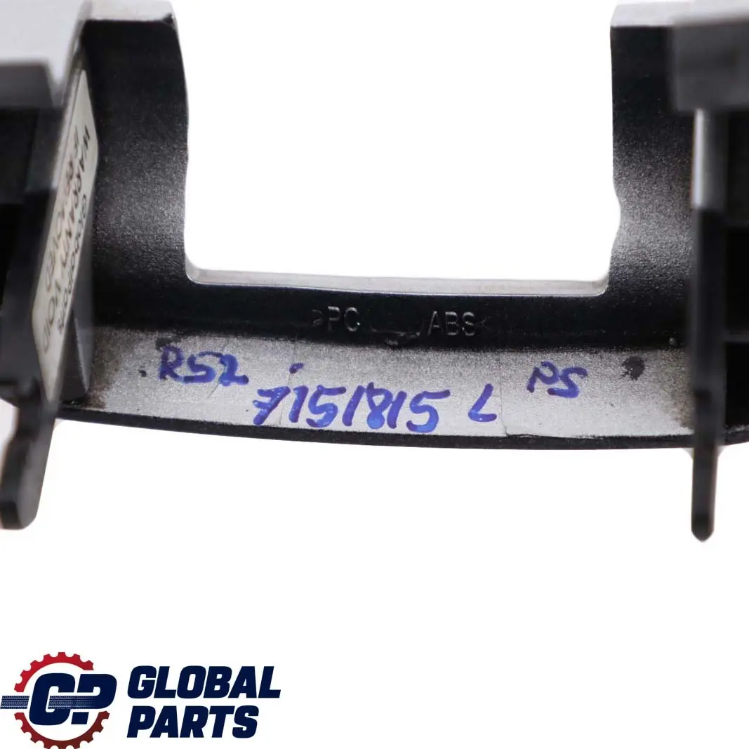 Mini Cooper One R52 Cabrio Hinge Cover Rear Left N/S Trim Panel Pure Silver - SKU 7151815-PS - Part number 7151815