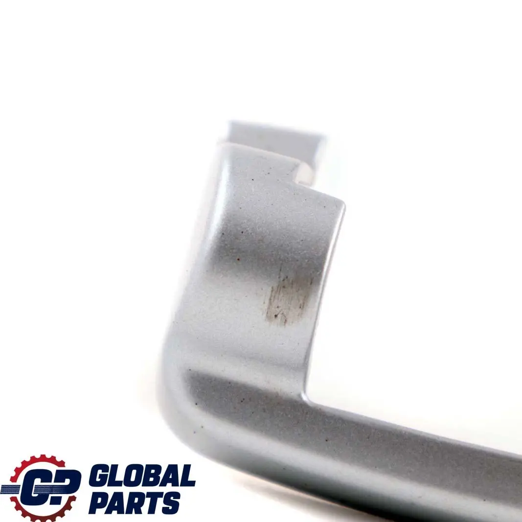 Hinge Cover Rear Right O/S Trim Panel Pure Silver to Mini Cooper One R52 Cabrio with Part number 7151816 Mini Cooper One R52 Cabrio Hinge Cover Rear Right O/S Trim Panel Pure Silver - SKU 7151816-PS - Part number 7151816