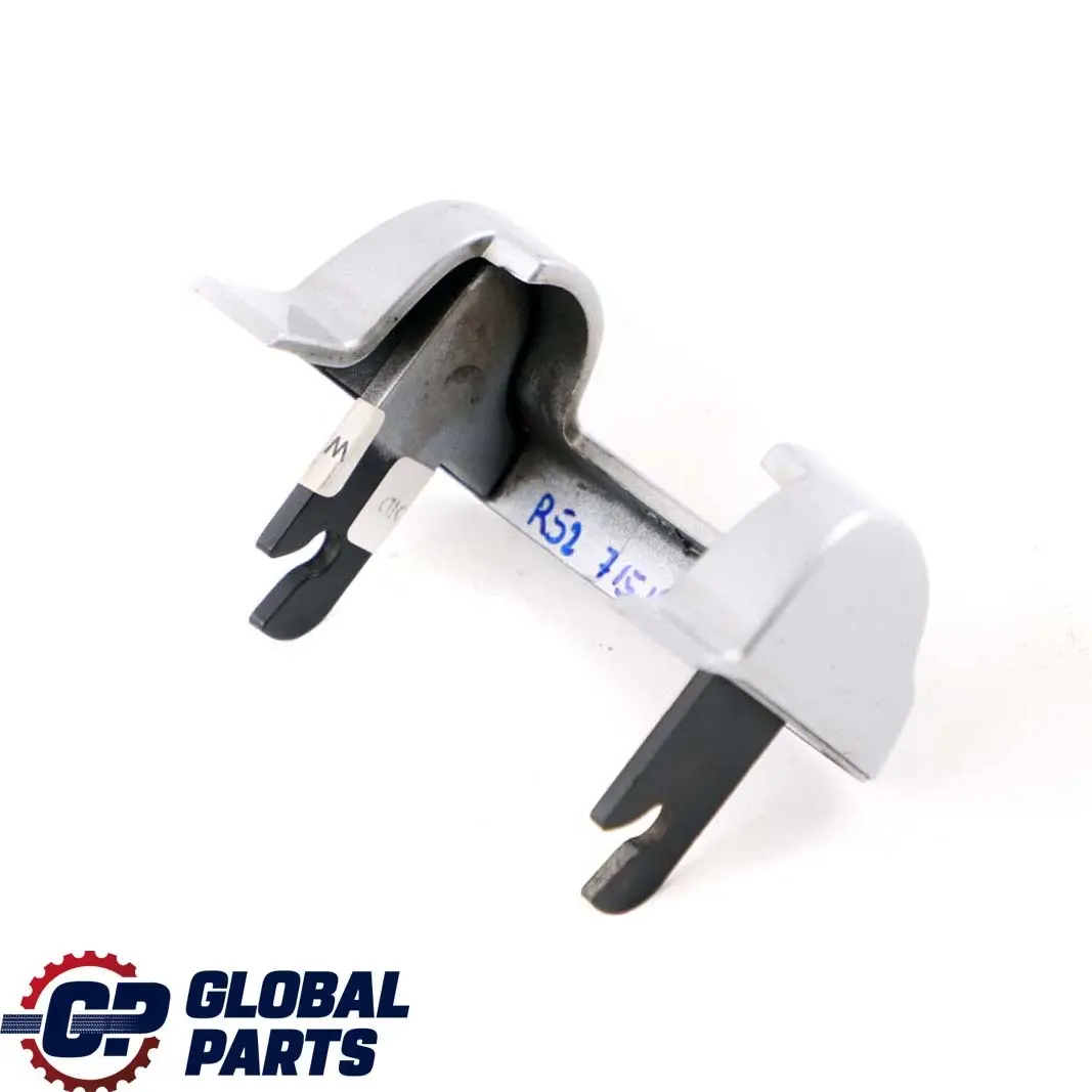 Hinge Cover Rear Right O/S Trim Panel Pure Silver to Mini Cooper One R52 Cabrio with Part number 7151816 Mini Cooper One R52 Cabrio Hinge Cover Rear Right O/S Trim Panel Pure Silver - SKU 7151816-PS - Part number 7151816