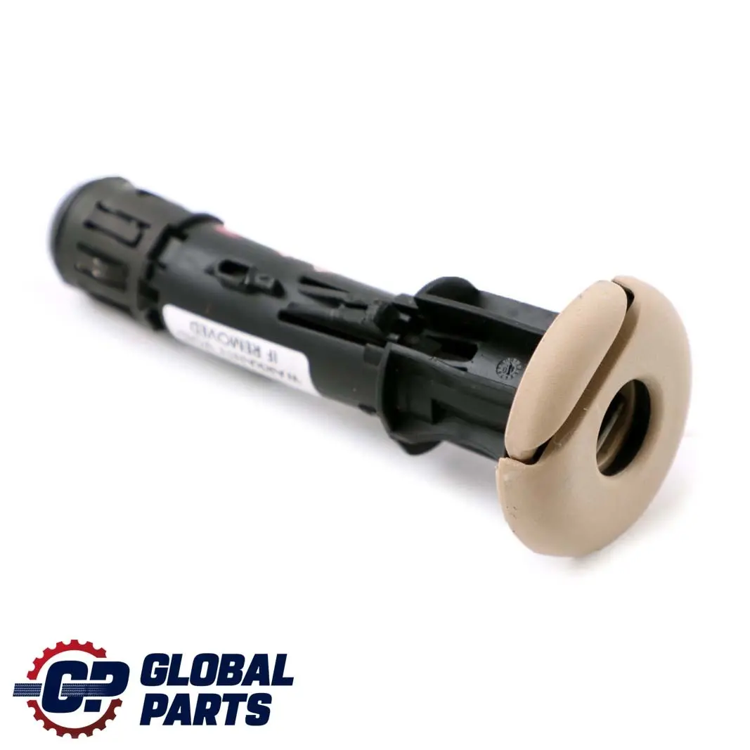 BMW 3 E90 E91 Rear Seat Headrest Guide Lockable Holder Mount Beige - SKU 7152191 - Part number 7152191