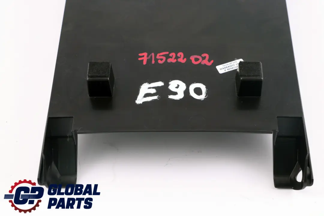 BMW E90 Cover Rear Armrest Centre Black - SKU 7152202 - Part number 9137391