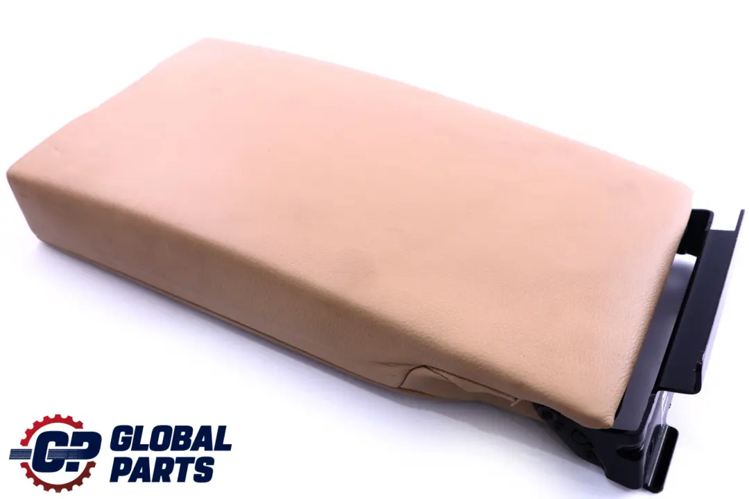 BMW 3 Series E90 E91 Rear Seat Middle Armrest Arm Rest Leather Beige - SKU 7152301 - Part number 7152301