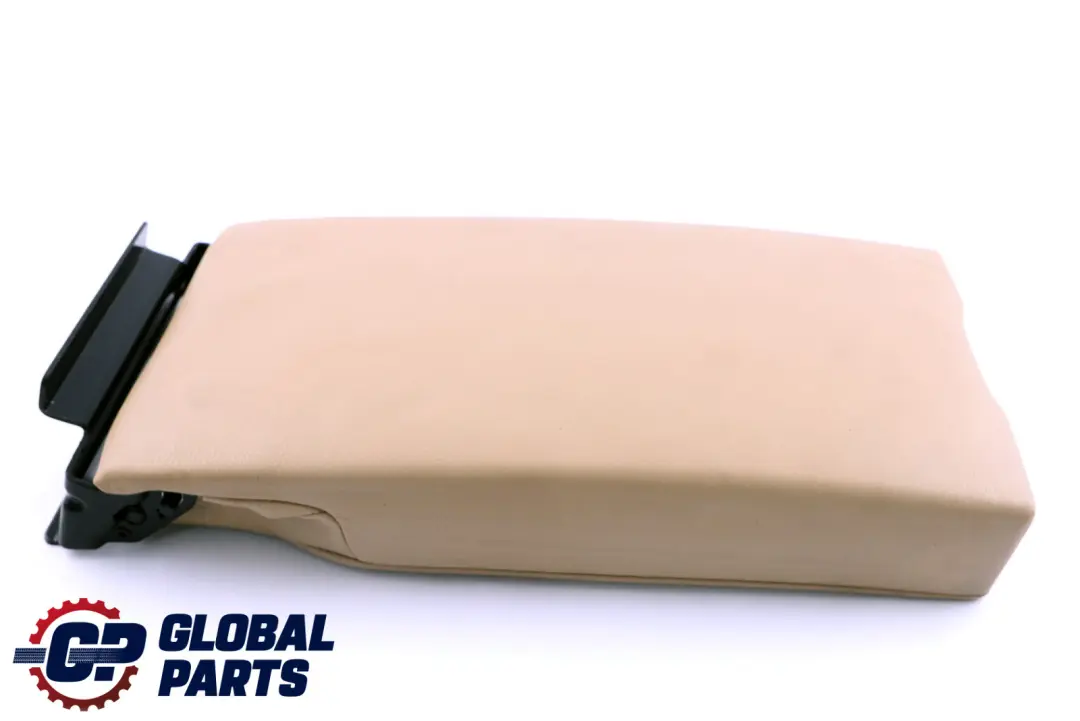 BMW 3 Series E90 E91 Rear Seat Middle Armrest Arm Rest Leather Beige - SKU 7152301 - Part number 7152301