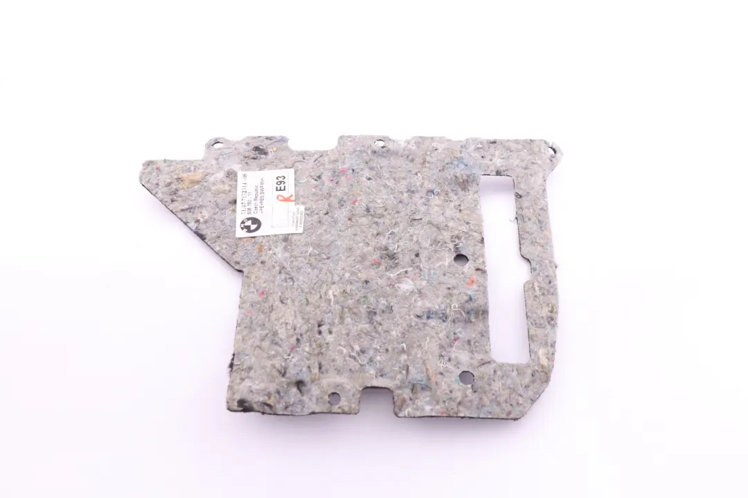 Isolamento Acustico Parete Divisoria Portabagagli Dx per BMW E93 LCI con numero di parte 7152514 BMW E93 LCI Isolamento Acustico Parete Divisoria Portabagagli Dx - SKU 7152514 - Numero di parte 7152514