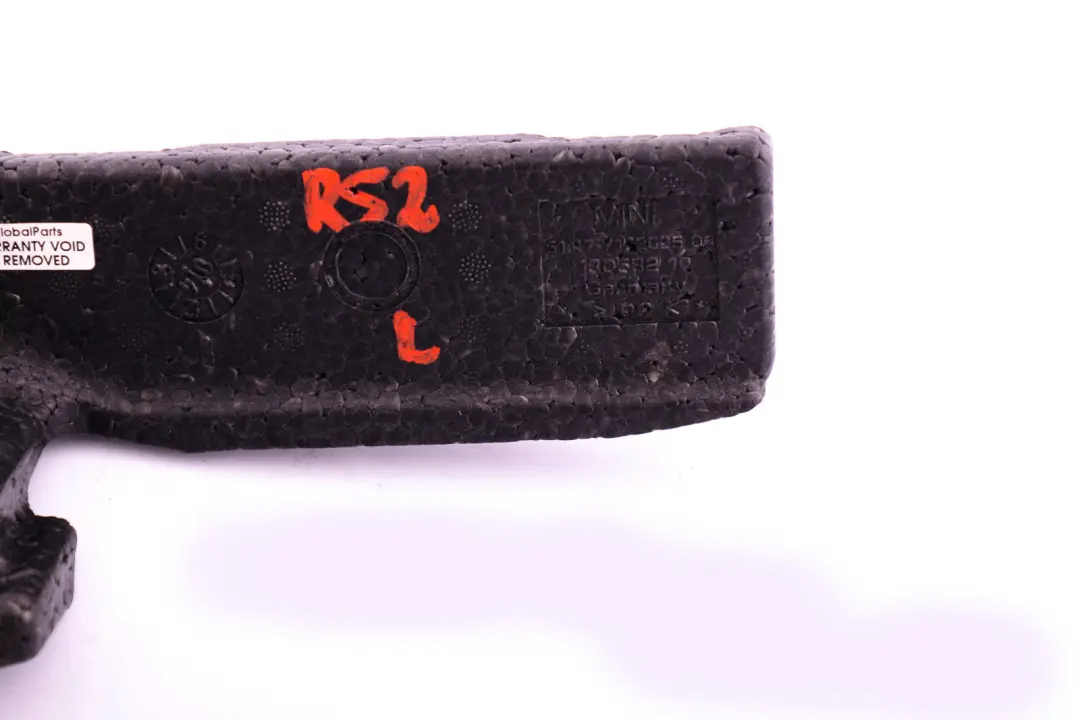 Inserto In Schiuma Baule Sinistro per Mini Cabrio R52 con numero di parte 7152625 Mini Cabrio R52 Inserto In Schiuma Baule Sinistro - SKU 7152625 - Numero di parte 7152625