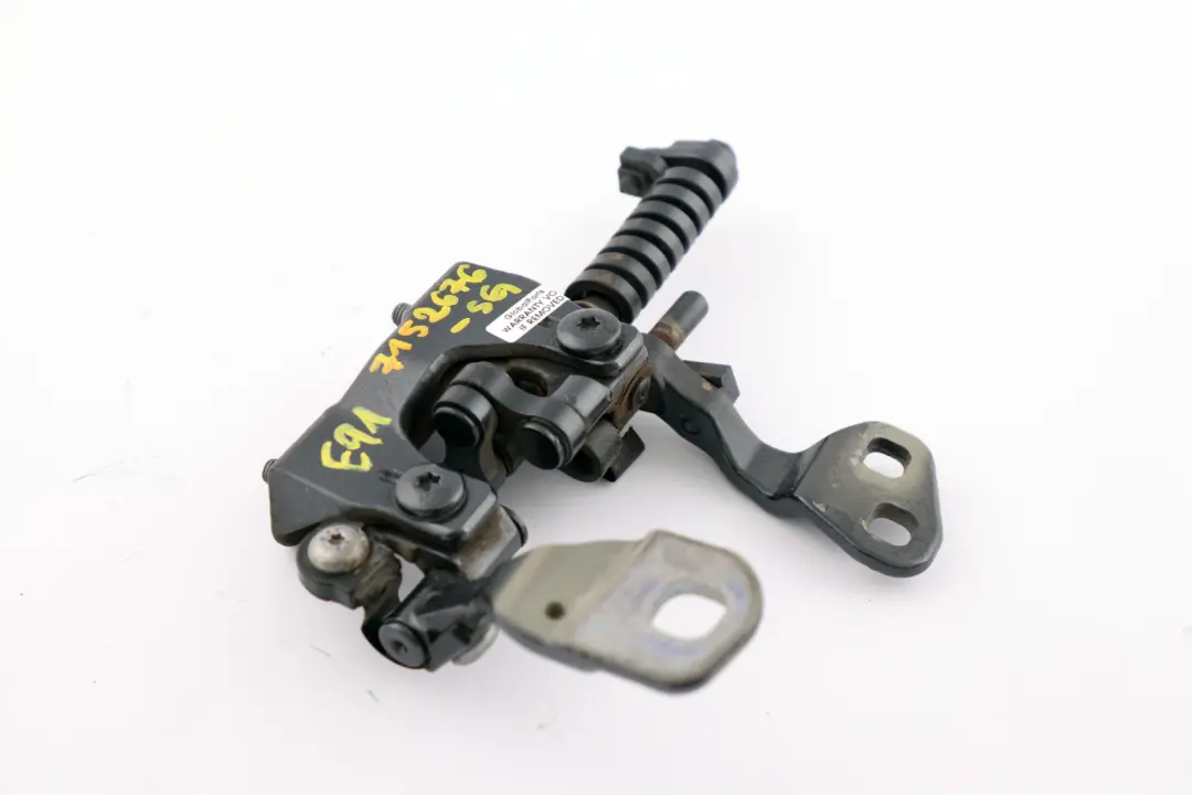 Right Trunk Lid Hinge O/S Sparkling Graphite A22 7119042 to BMW 3 Series E91 Rear with Part number 7152676 BMW 3 Series E91 Rear Right Trunk Lid Hinge O/S Sparkling Graphite A22 7119042 - SKU 7152676-SG - Part number 7152676