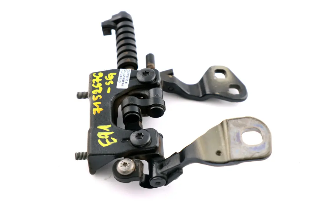 Charniere Hayon Droite Mousseux Graphite Metallique 7119042 pour BMW 3 Serie E91 à propos du numéro de pièce 7152676 BMW 3 Serie E91 Charniere Hayon Droite Mousseux Graphite Metallique 7119042 - SKU 7152676-SG - Numéro de pièce 7152676