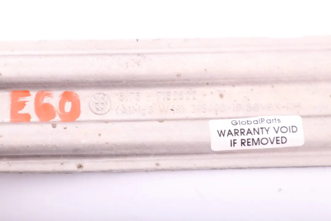 BMW 5 E61 LCI E60 E63 E64 Support Panneaux de Sol Droite 7152823 - SKU 7152822 - Numéro de pièce 7152822